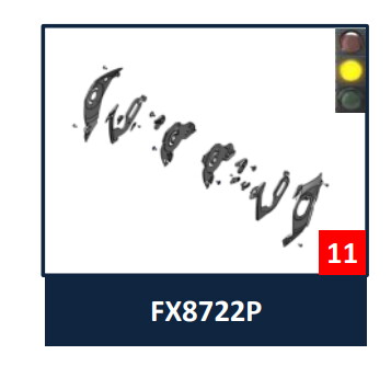 Shark Oxo Cam Kenar Mekanızma Seti  FX8722