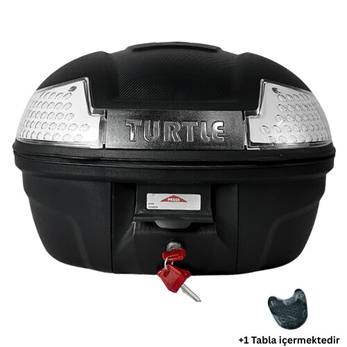 Arka Çanta Beyaz/Reflektörlü 40Lt  turtle
