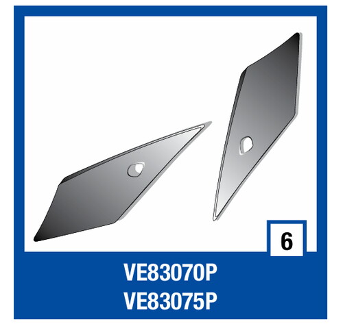 Shark Race-r Arka Spoiler siyah VE83070