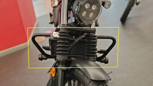 Honda CL250 Motor Koruma Demiri / yerli üretim