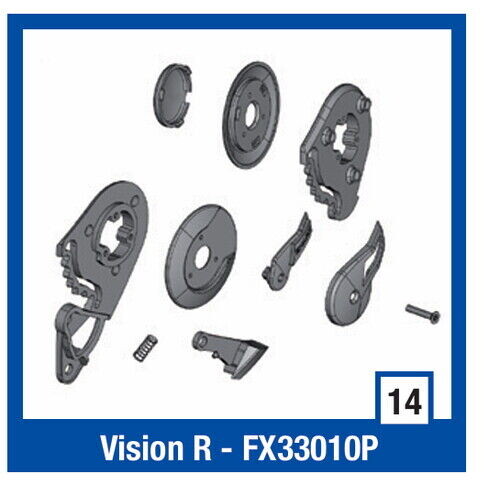 Shark Vısıon-R Kask Camı Kapak Kiti FX33010P