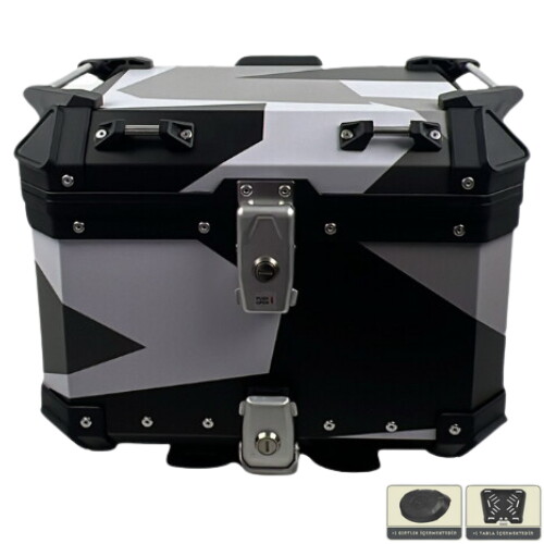 Coocase Alüminyum Arka Çanta 45l