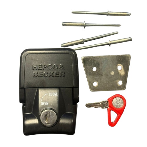 Hepco Becker Çanta Bağlantı Kilit Kasası Büyük