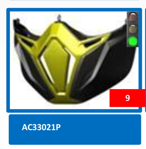 Shark Drak/Streed Drak Maske AC33021