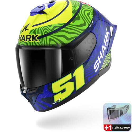 Shark Skwal Cup Replica Granado Mat Kapalı Kask