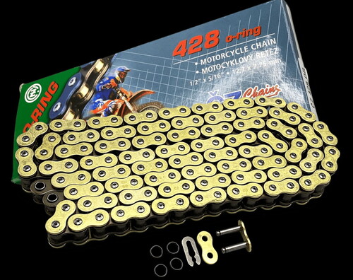 CZ Oringli Zincir Gold (428-128 Bakla)