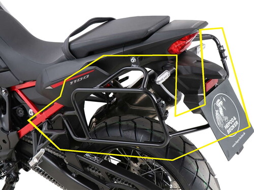 Hepco Becker Honda CRF1100L Yan Çanta Demiri 2019-21/6539521 00 01