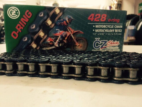 CZ Oringli Zincir(428-128 Bakla)