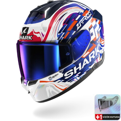Shark Skwal İ3 Replica Zarco Gp Kapalı Kask  WVB