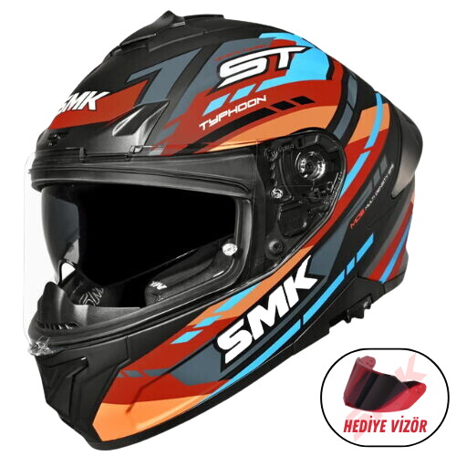 Smk Typhoon-S01 Sports Tourer  Kapalı Kask MA275