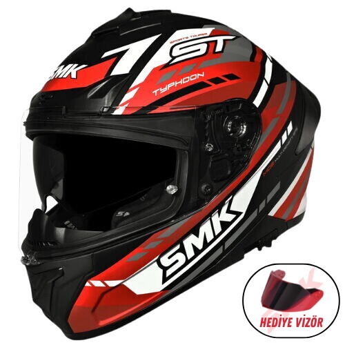 Smk Typhoon-S01 Sports Tourer  Kapalı Kask MA231