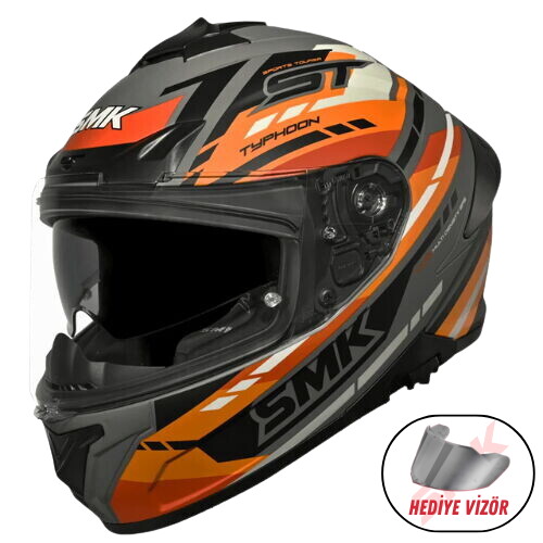 Smk Typhoon-S01 Sports Tourer  Kapalı Kask MA672