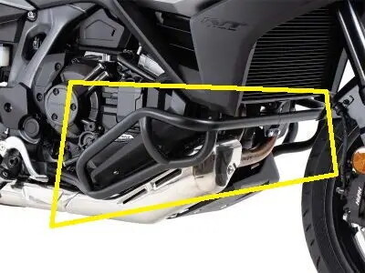 HEPCO BECKER HONDA 750XL TRANSALP YAN ÇNT DMR SİYAH