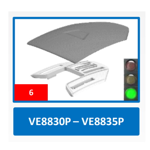 Shark Evojet/Cıtyrcuıser Tepe Havalandırma VE8835