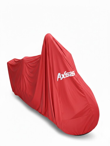 Axsis İç Mekan Motosiklet Brandası kırmızı