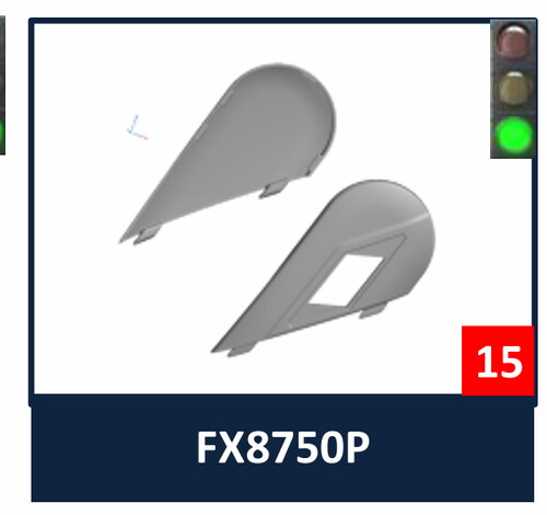 Shark Oxo Cam Mekanizma Kapağı FX8750