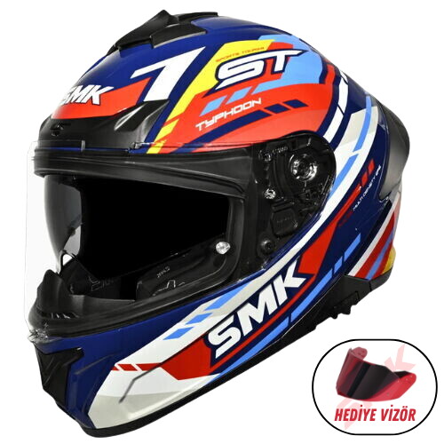 Smk Typhoon-S01 Sports Tourer  Kapalı Kask GL534