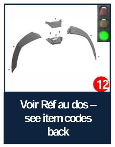 Shark Spartan RS Arka Spoıler Küçük VE8141