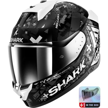  Shark Skwal İ3 Hellcat Kapalı Kask