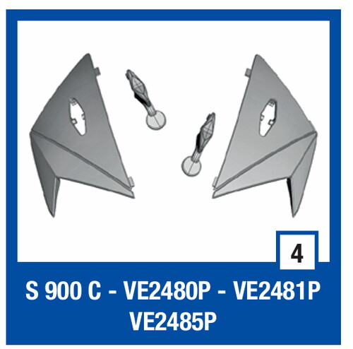 Shark S900C Tepe Havalandırma VE2481P