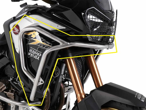 Hepco Becker Honda CRF1100 Grenaj Koruma Demir 2020-23/5029522 00 22