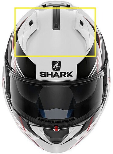  Shark Evo Gt Tepe Havalandırması mat/siyah VE8932