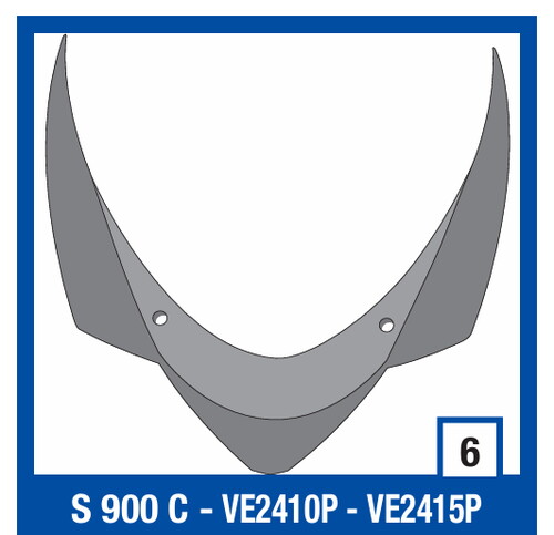 Shark S900C Arka Havalandırma VE2410P