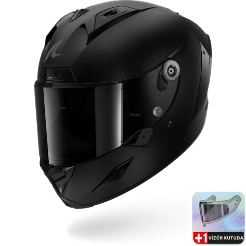 Shark Aeron Dark Shadow Mat  Kapalı Kask KMA