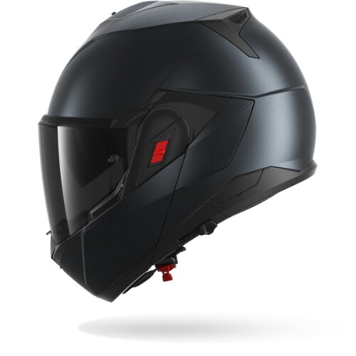  Shark Oxo Dark Shadow Mat Çene Açılır Kask