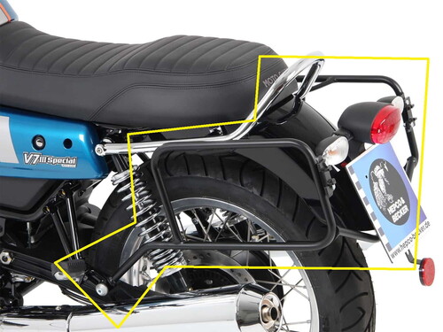 Hepco Becker Moto Guzzi V 7 IIIı  Yan Çanta Demiri 2017/2020