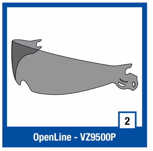 Shark Openline Güneş Camı VZ9500P