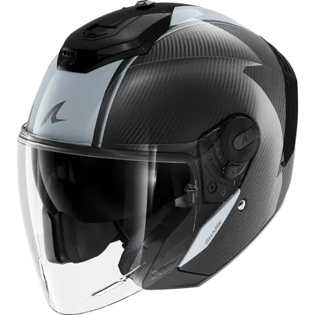 Shark Rs Jet Carbon Skın Açık Kask
