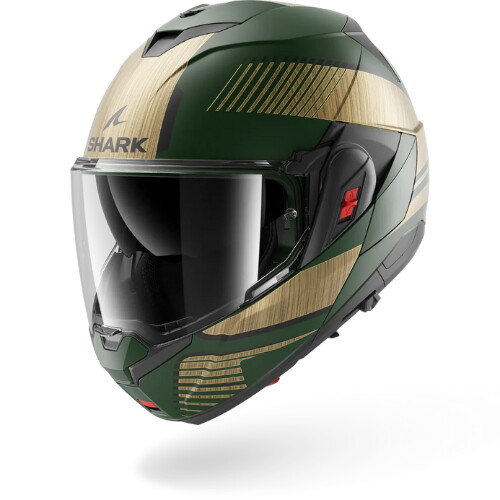Shark Oxo Sıkter Çene Açılır Kask mat  GUQ