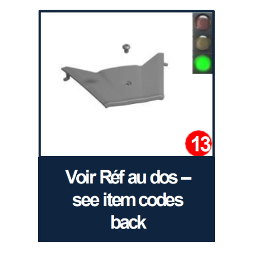 Shark Spartan Rs Carbon Arka Spoiler Orta Parça VE8182/VE8187