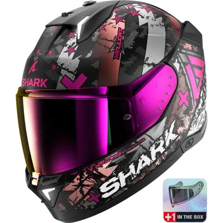 Shark Skwal İ3 Hellcat Mat Kapalı Kask