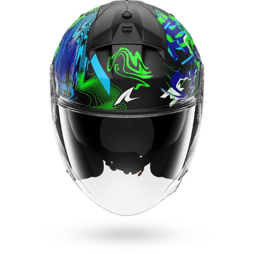  Shark Skwal Jet Pranz Mat Açık Kask  KGB