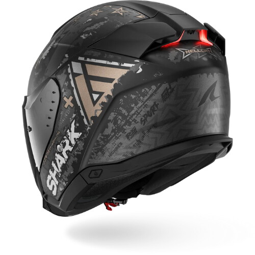  Shark Skwal İ3 Jet Hellcat mat Açık Kask  KUA