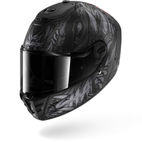 Shark Spartan Rs Shaytan Mat Kapalı Kask