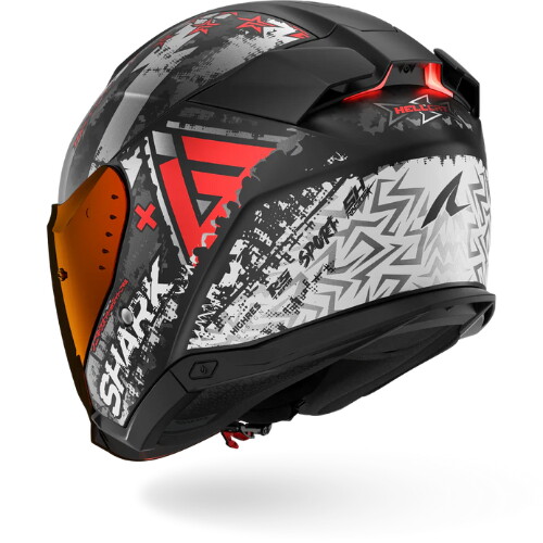  Shark Skwal i3 Jet Hellcat Mat Açık Kask