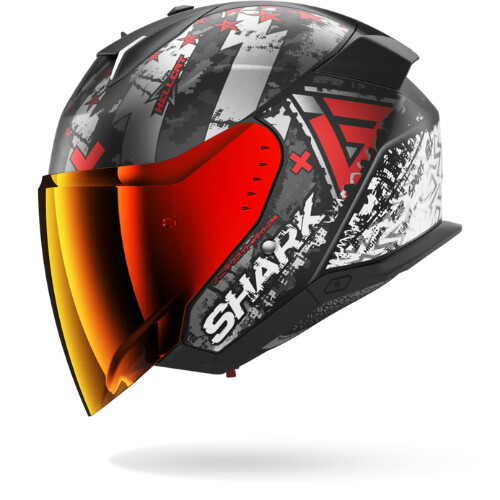  Shark Skwal i3 Jet Hellcat Mat Açık Kask