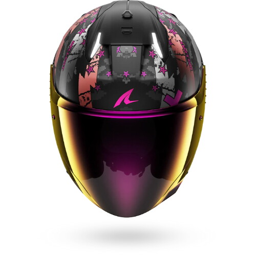  Shark Skwal İ3 Jet Hellcat mat Açık Kask  KUV