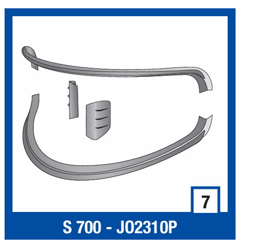 Shark S900/S700 Kask Camı Fitili JO2310P