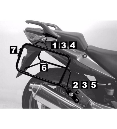  Hepco Becker Honda CBF600 Yan Çanta Demiri 2008