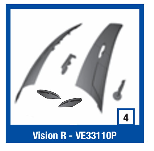 Shark Vısıon-R Tepe Havalandırma  VE33110P