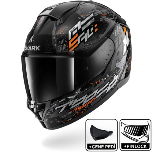 Shark Rıdıll 2 Molokaı Kapalı Kask  KSO