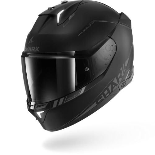 Shark Skwal İ3 Blank  Mat Kapalı Kask