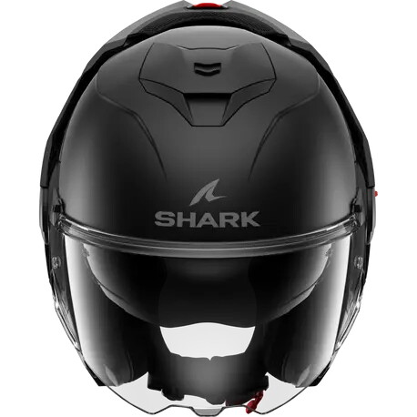  Shark Oxo Dark Shadow Mat Çene Açılır Kask KMA