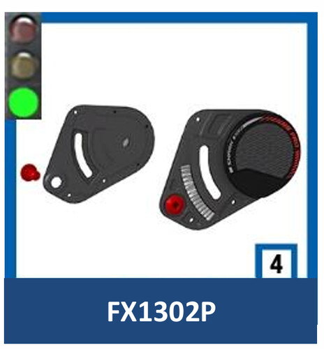 Shark Spartan Gt Pro Cam Kenar Mekanız Set FX1302