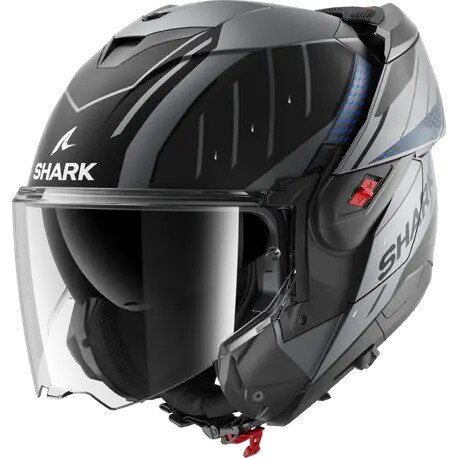 Shark Oxo Rydger Mat Çene Açılır Kask