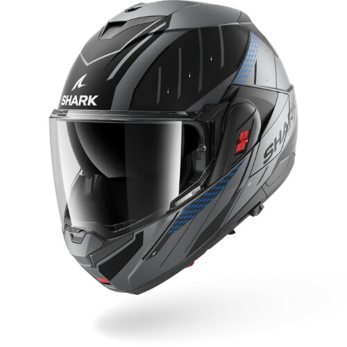 Shark Oxo Rydger Çene Açılır Kask mat ABK